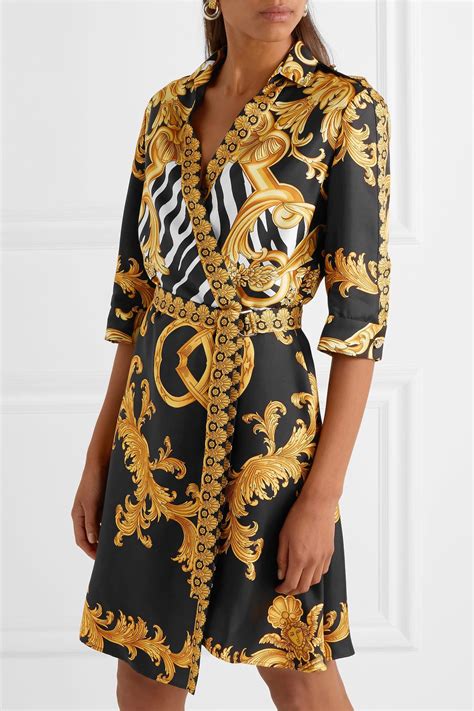 kleid versace print|versace print meaning.